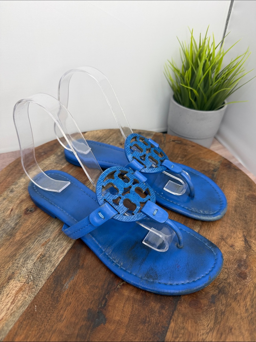 Tory Burch Blue Sandals - Size: 8.5 - Picture 3 of 7